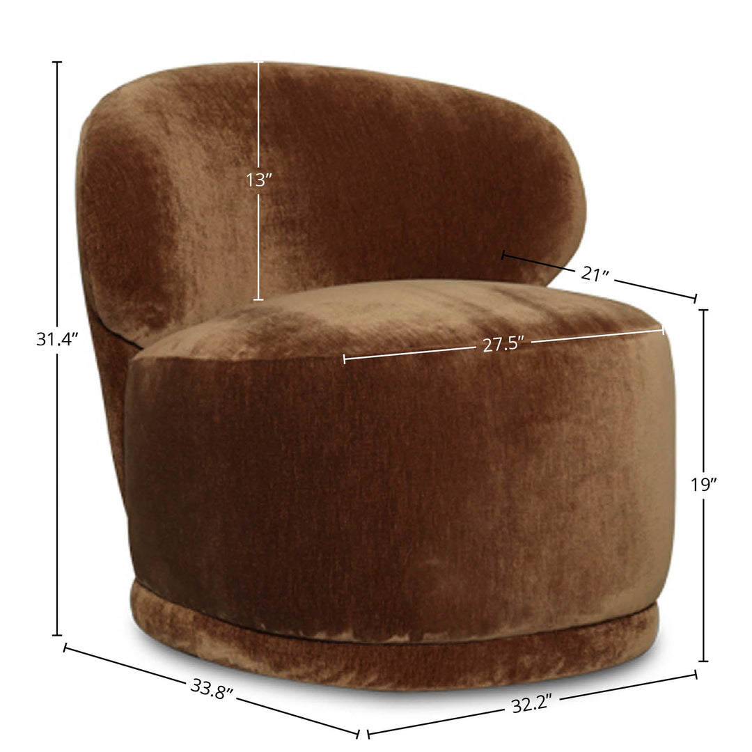 Distressed Velvet Bronze