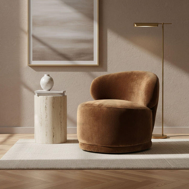 Distressed Velvet Bronze
