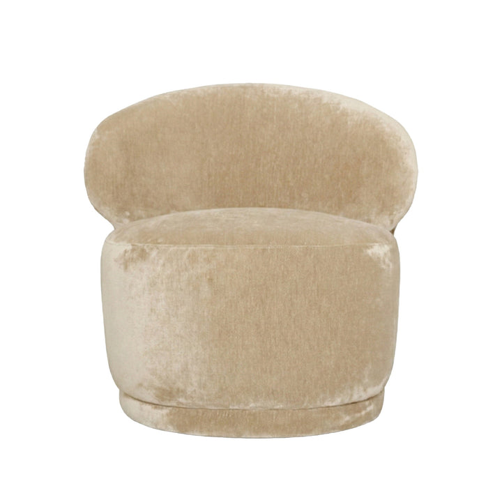 Distressed Velvet Natural