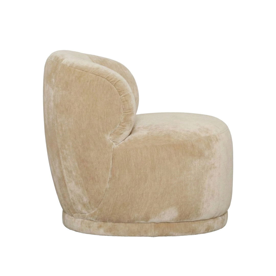 Distressed Velvet Natural
