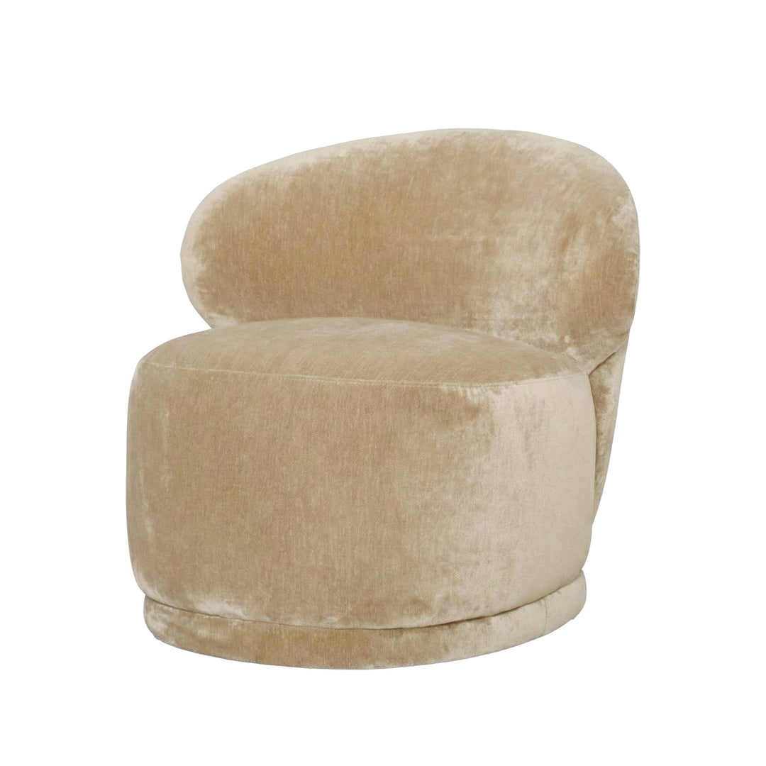 Distressed Velvet Natural