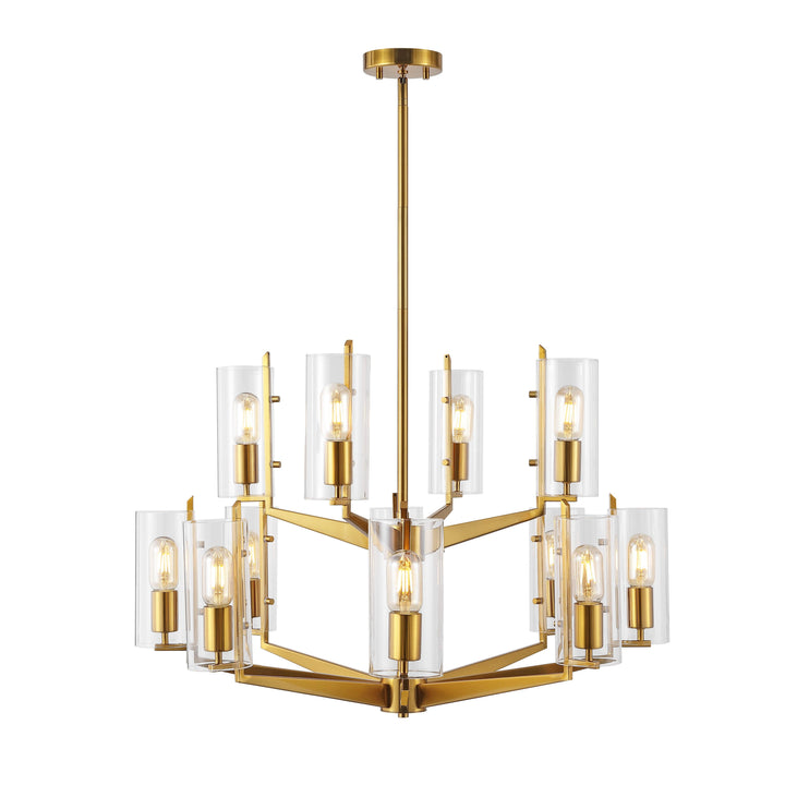 SwayLiving Jennica Glass Chandelier CHANDELIERS