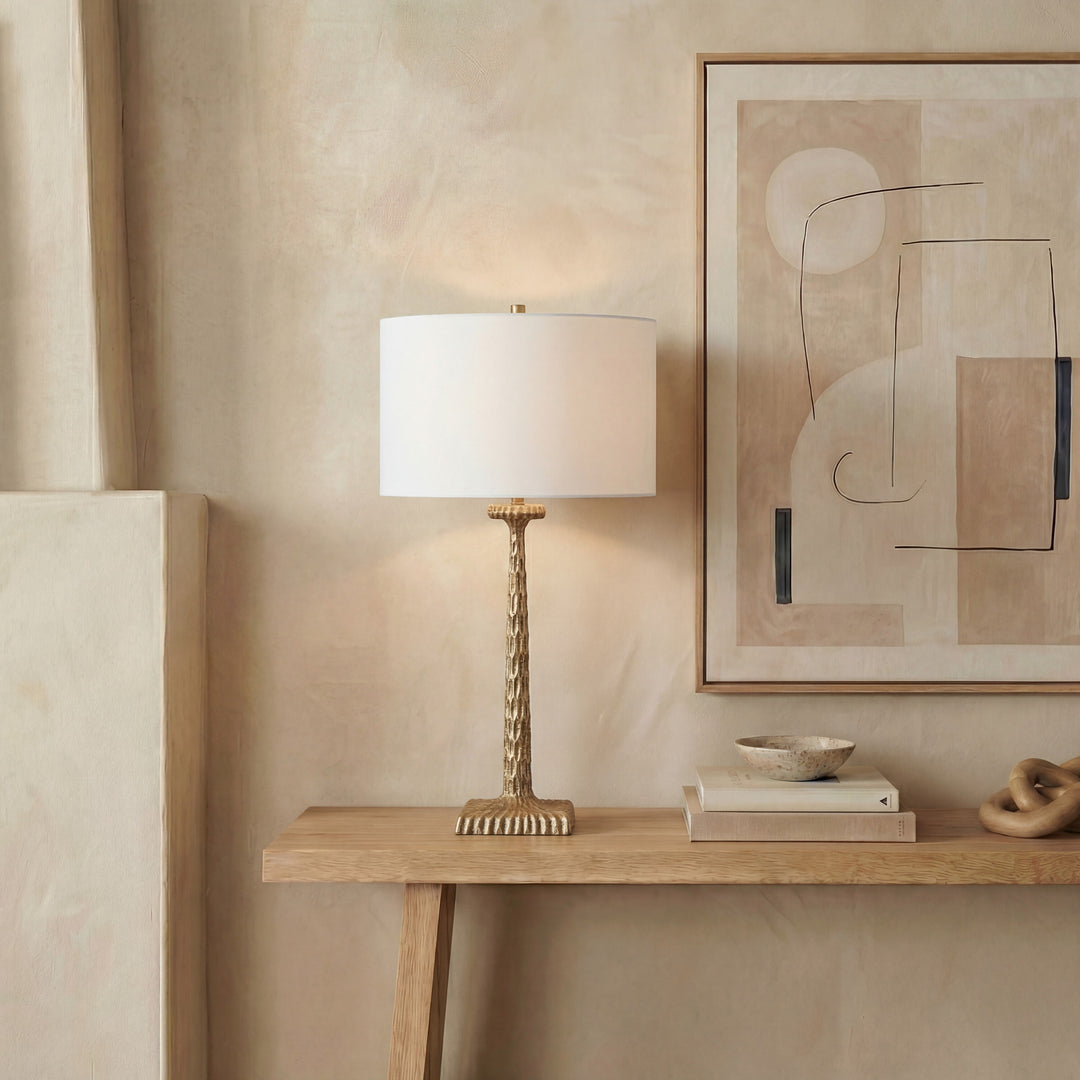 ANTIQUE BRASS / WHITE