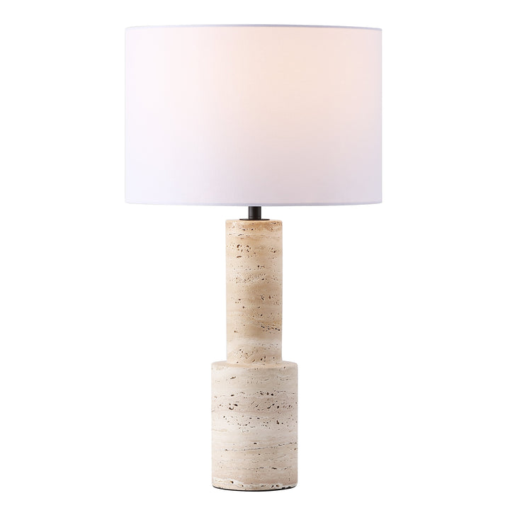 SwayLiving Tywin Travertine Table Lamp