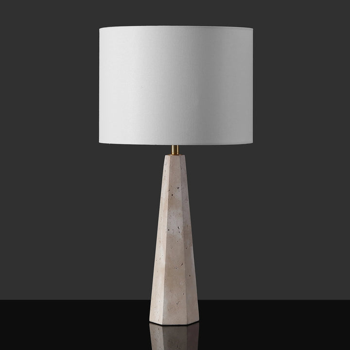 Travertine / White