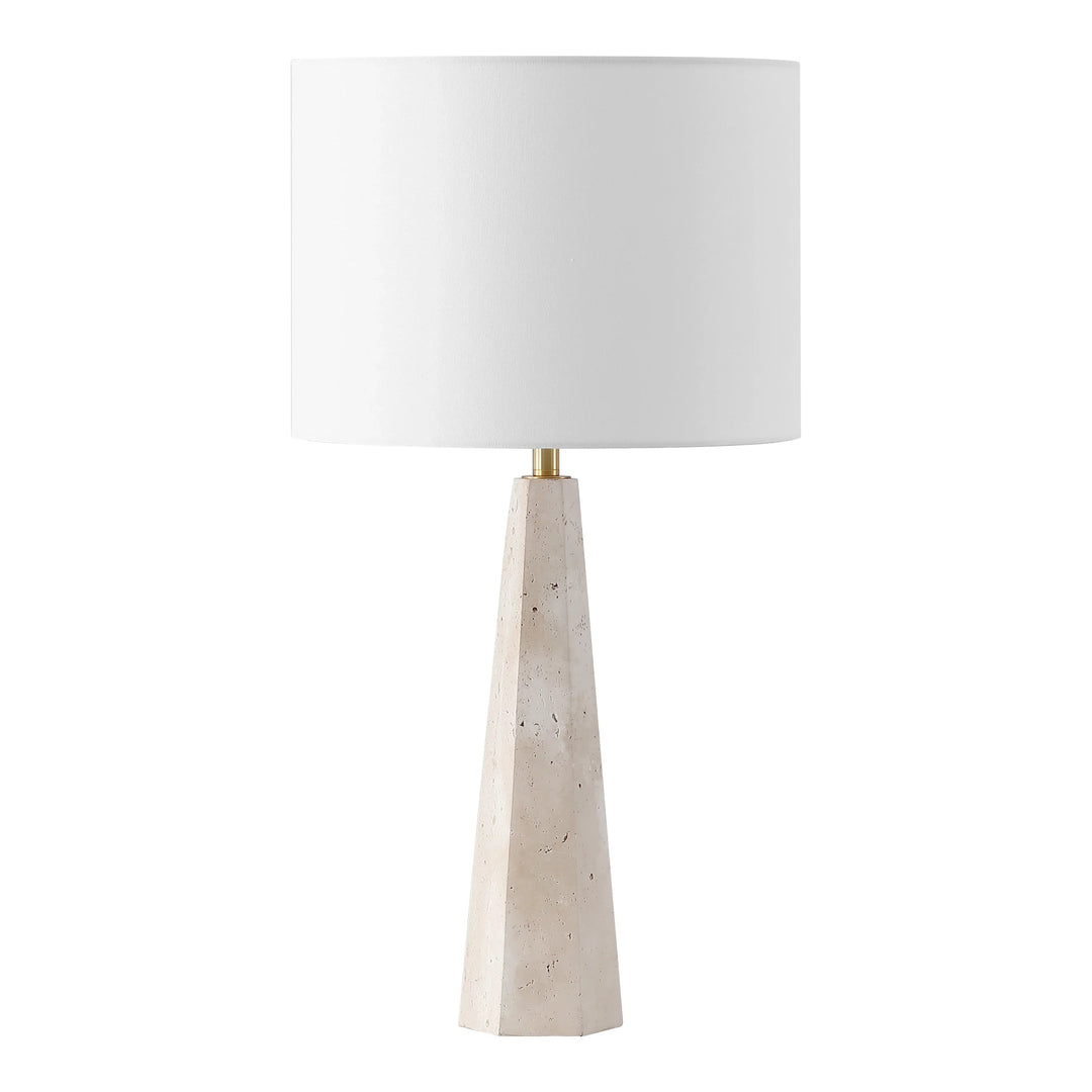 Travertine / White