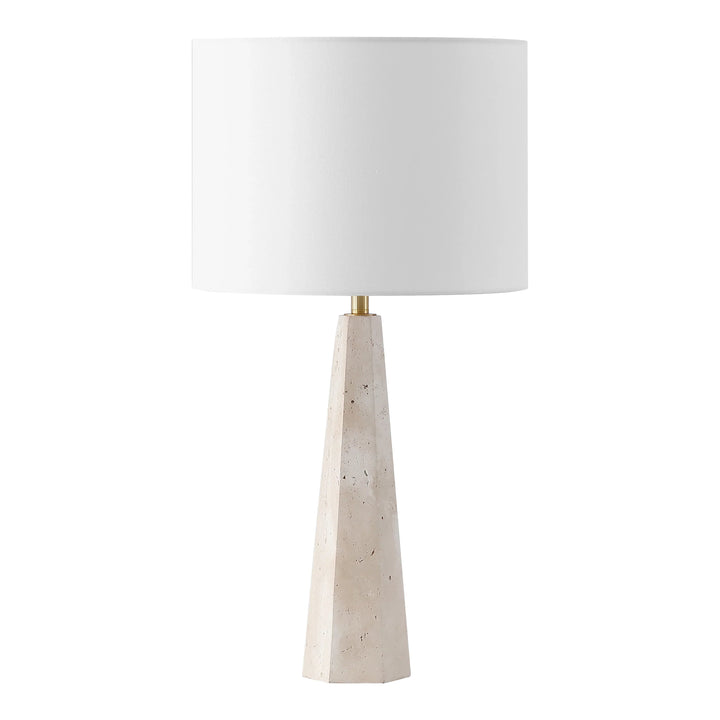 Travertine / White