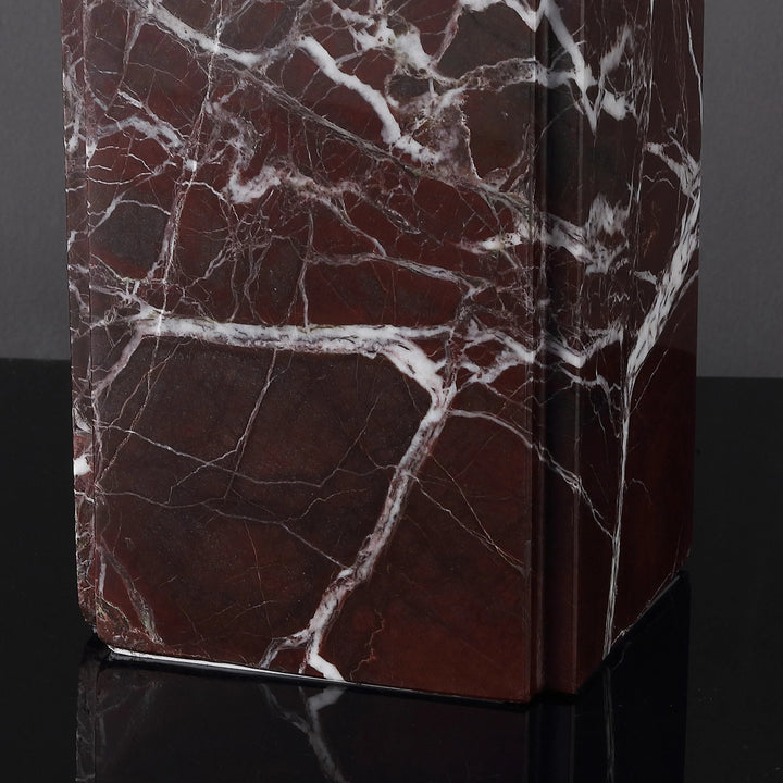 Maroon/White
