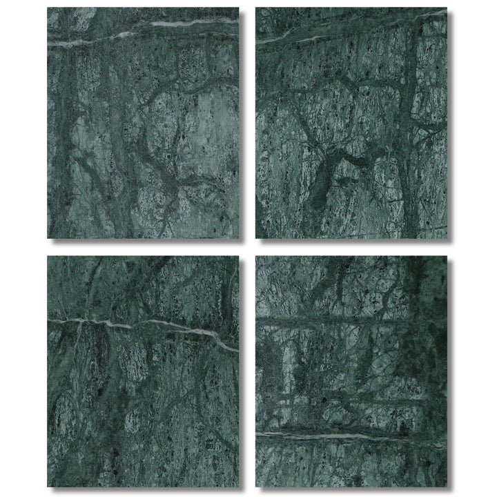 Dark Green/White