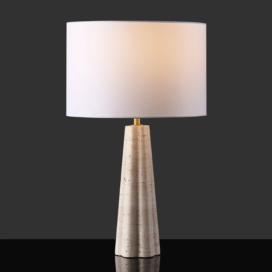 Travertine / White