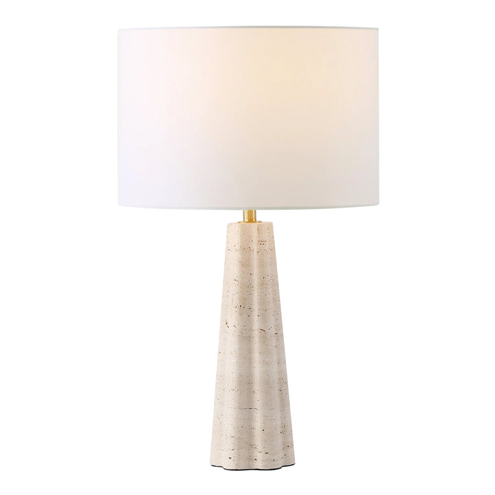 Travertine / White