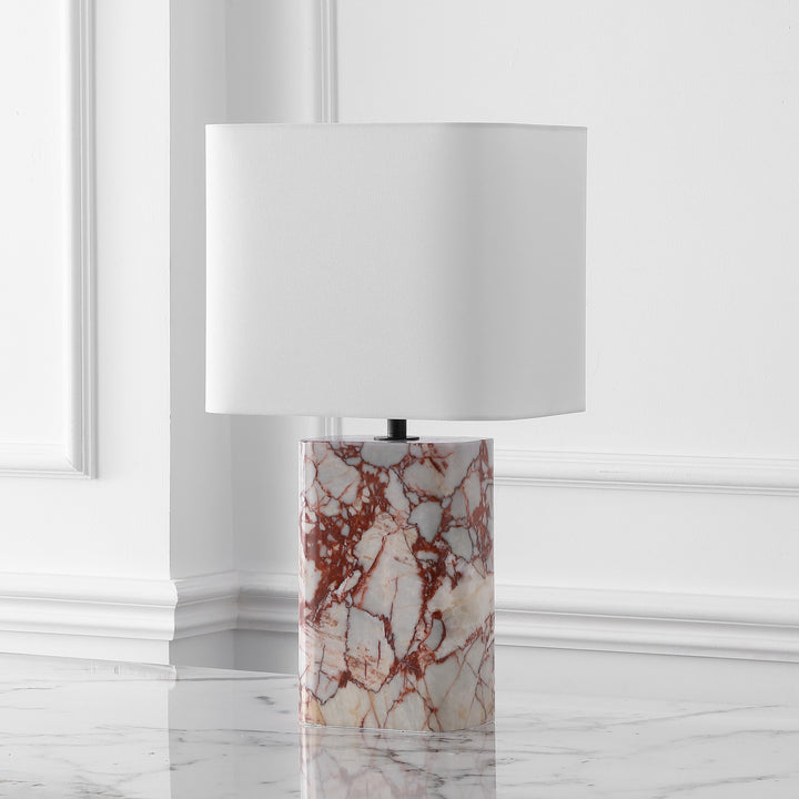 Travertine / White