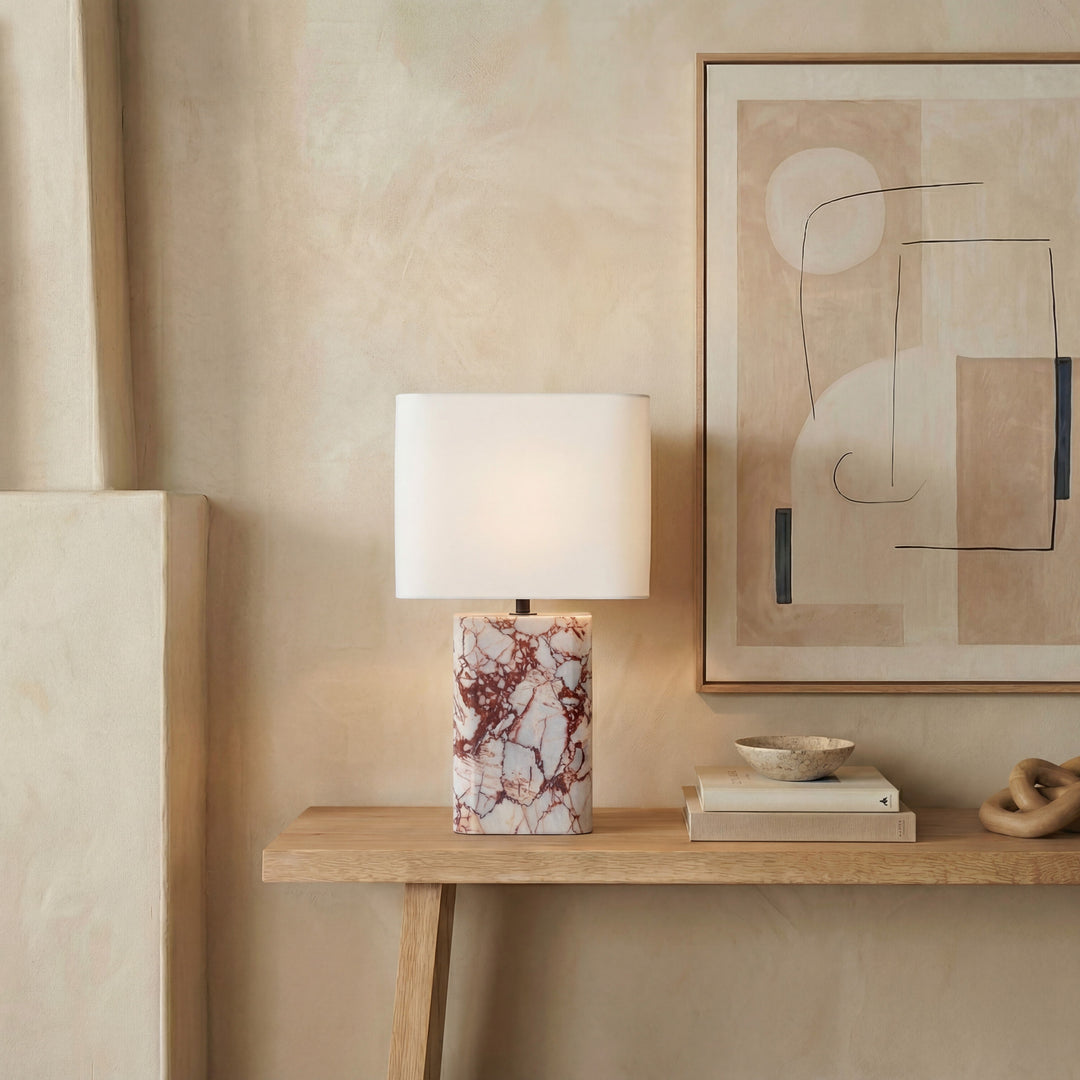 Travertine / White