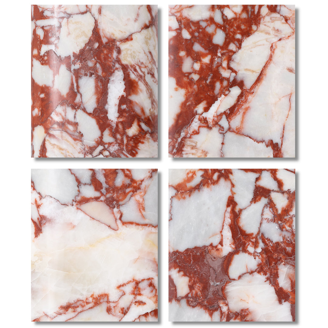 Travertine / White