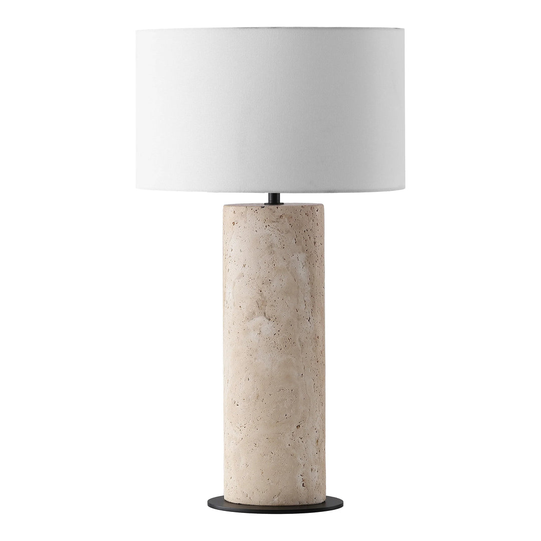 Travertine / White