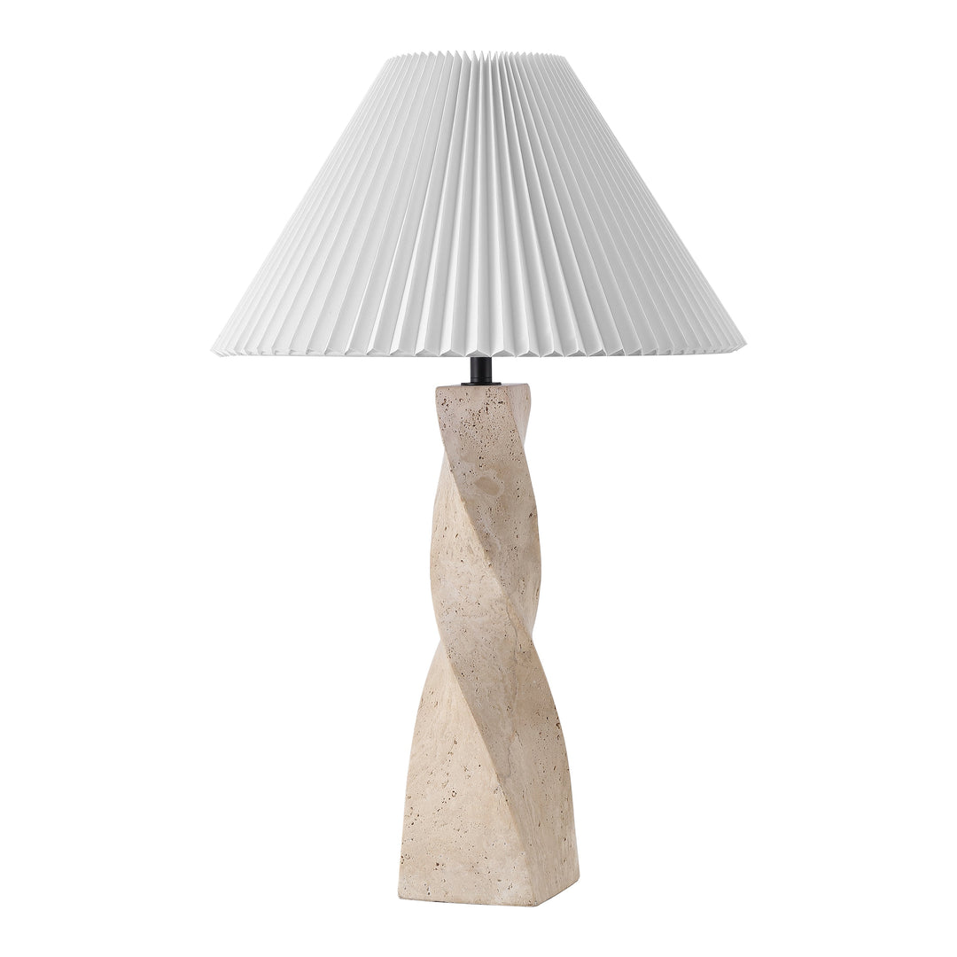 Travertine / White
