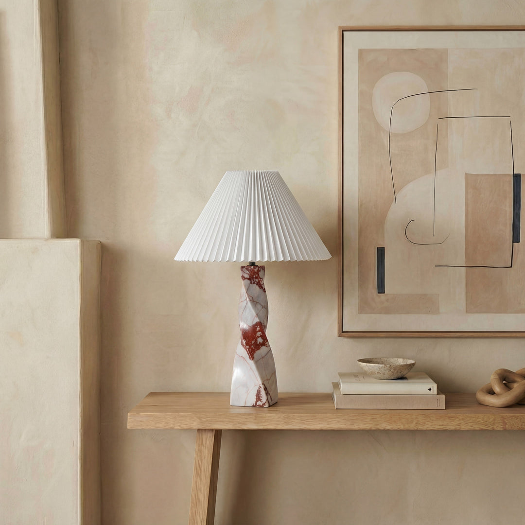 Travertine / White