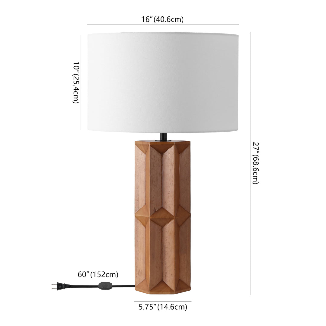 Walnut / White