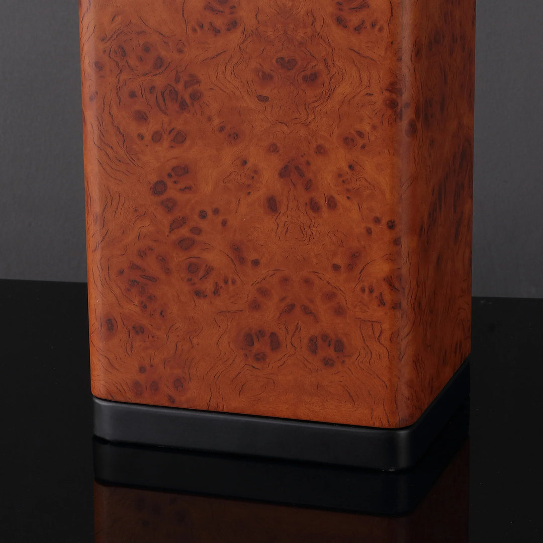 Walnut Burl / White