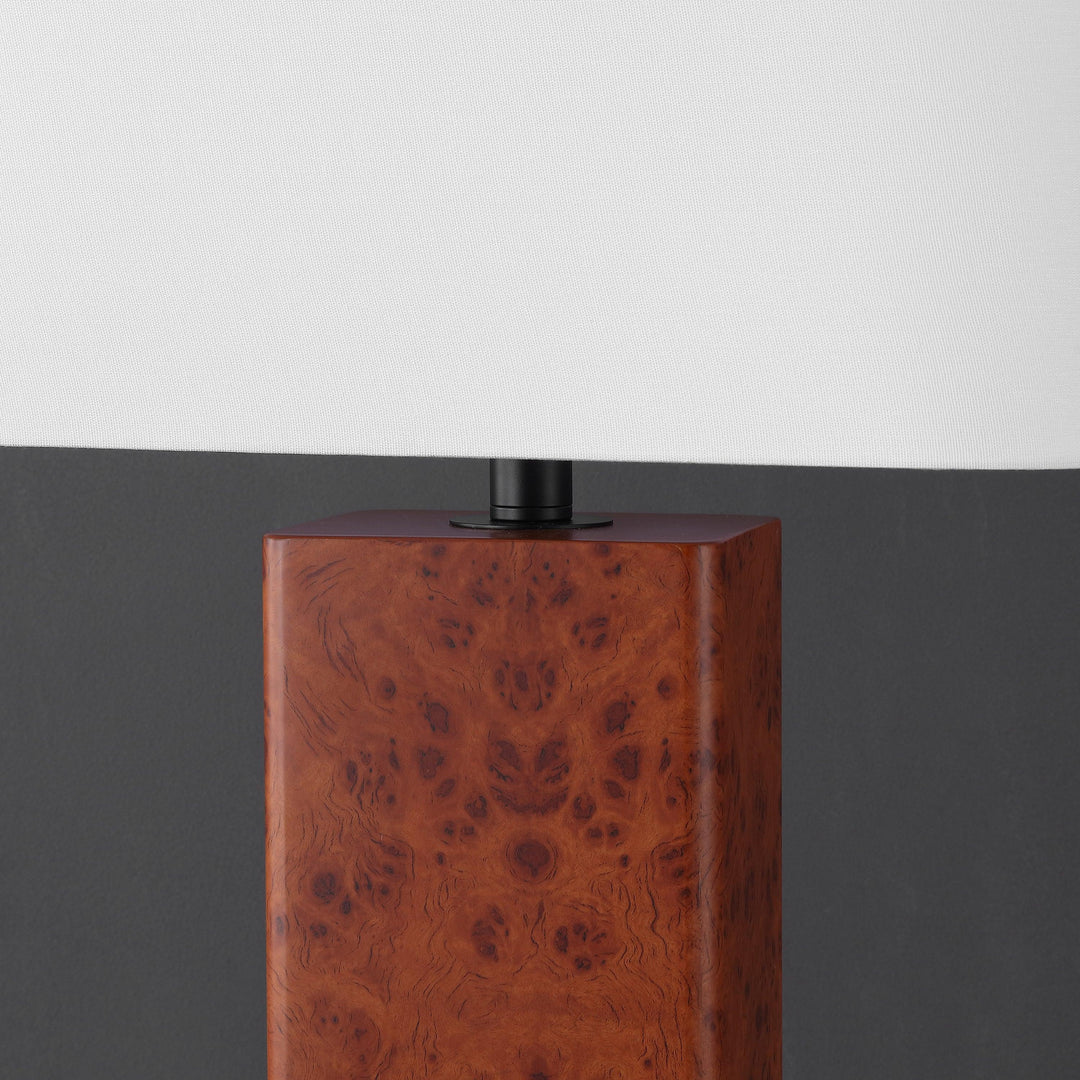 Walnut Burl / White