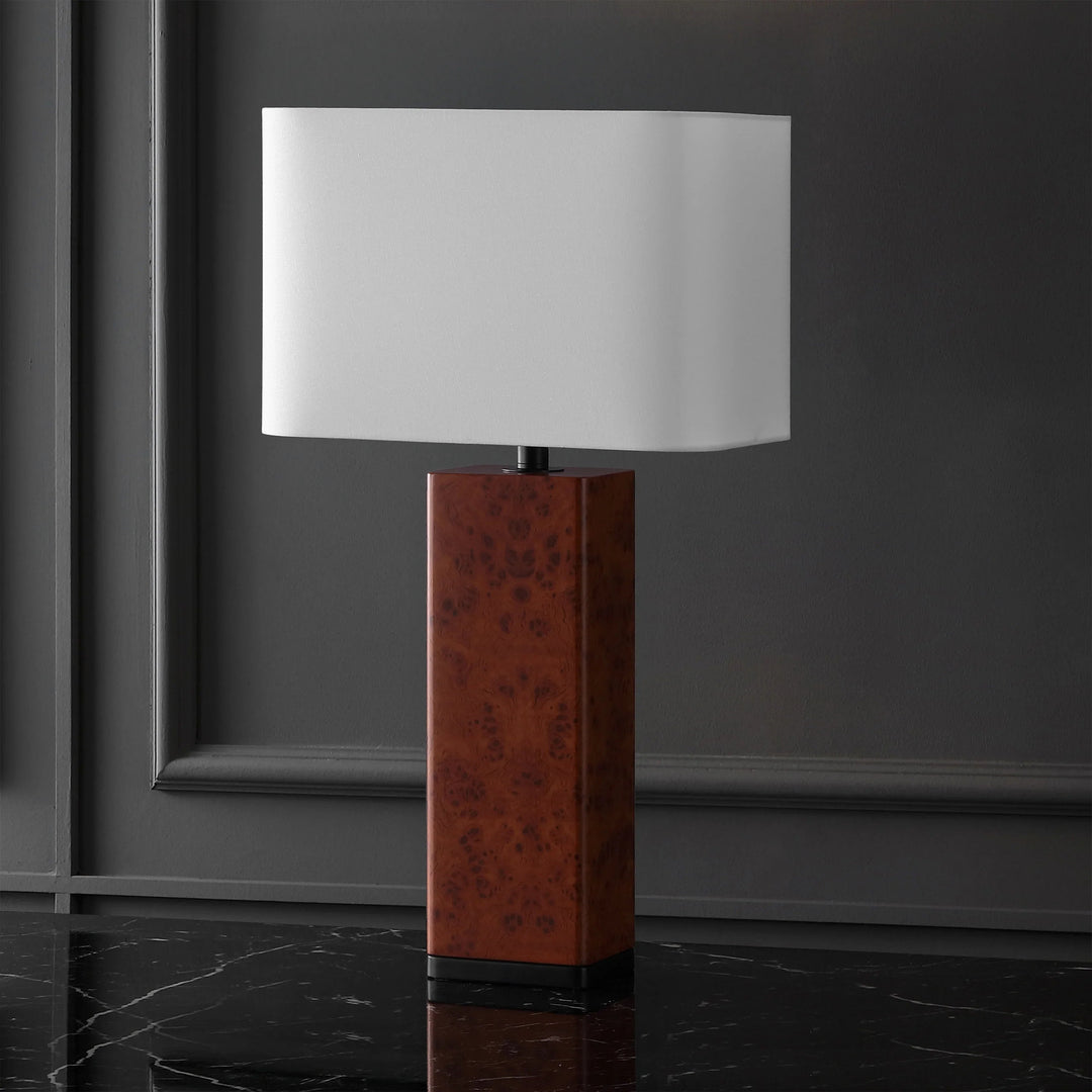 Walnut Burl / White