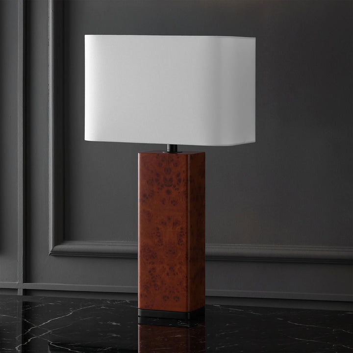 Walnut Burl / White