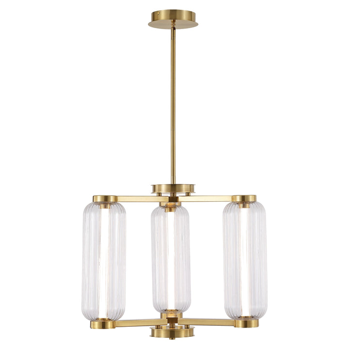 SwayLiving Cyndy Square Glass Chandelier
