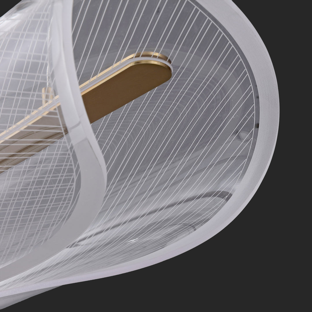 SwayLiving Fenric Acrylic Linear Pendant