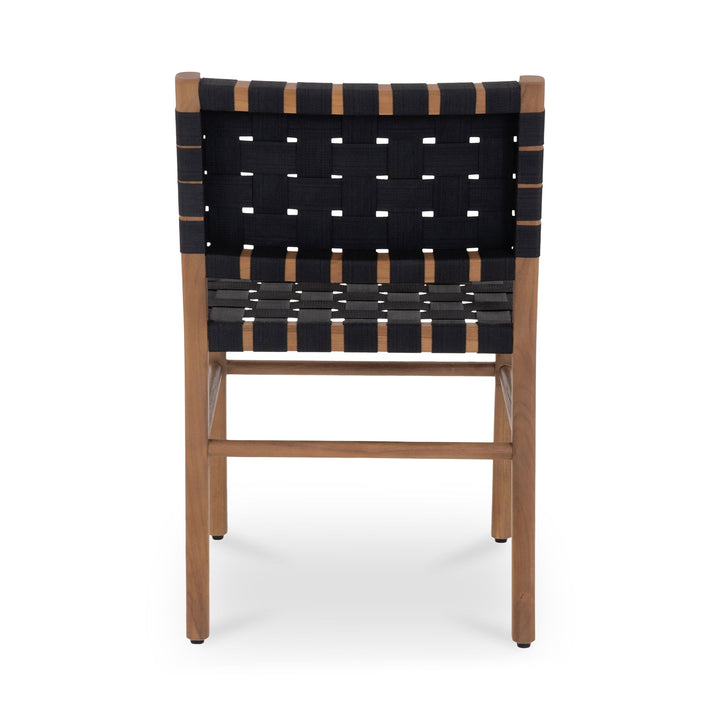 SwayLiving - Mira Outdoor Dining Chair Black - Set of 2 - CV-1026-02 | SwayLiving