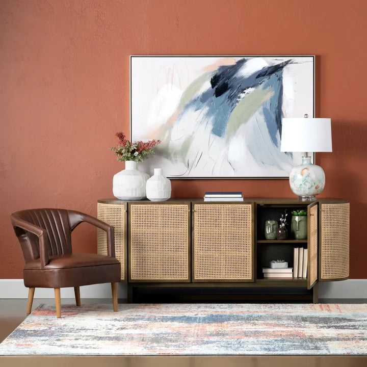SwayLiving Domingo Cane Sideboard SIDEBOARDS + CREDENZAS