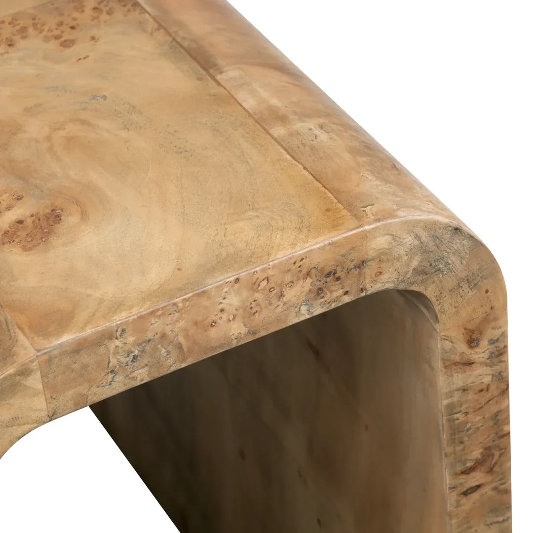 SwayLiving 2 Piece Richmond Mappa Burl Nested Tables ACCENT TABLES