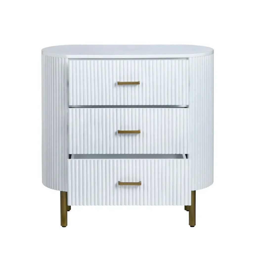 SwayLiving Astoria Three-Drawer Chest DRESSERS