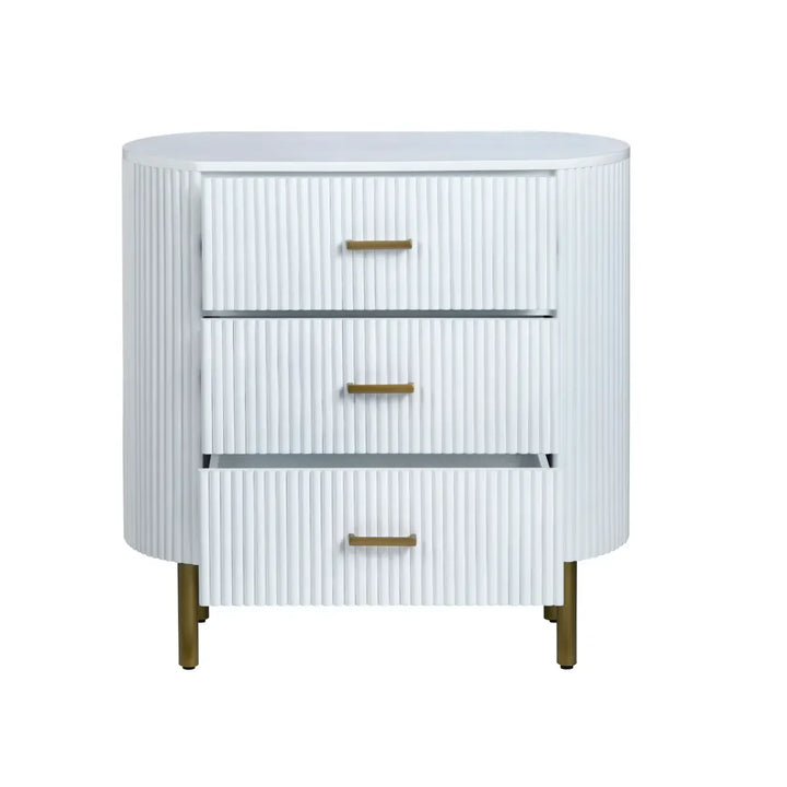 SwayLiving Astoria Three-Drawer Chest DRESSERS