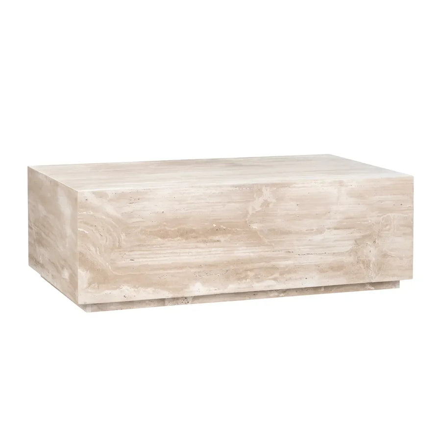 SwayLiving Palermo Travertine Cocktail Table COFFEE TABLES