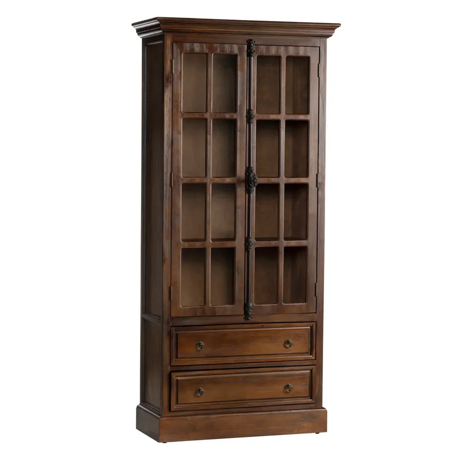 SwayLiving Rutherford Curio Cabinet SIDEBOARDS + CABINETS