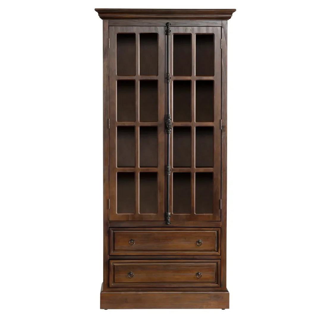 SwayLiving Rutherford Curio Cabinet SIDEBOARDS + CABINETS