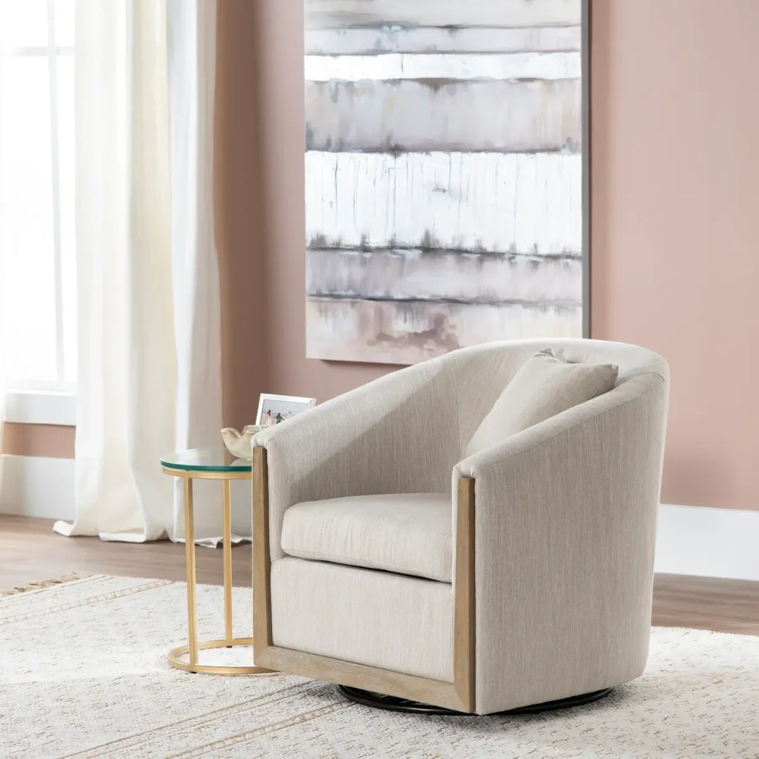 SwayLiving Bennett Swivel Accent Chair ACCENT + LOUNGE CHAIRS