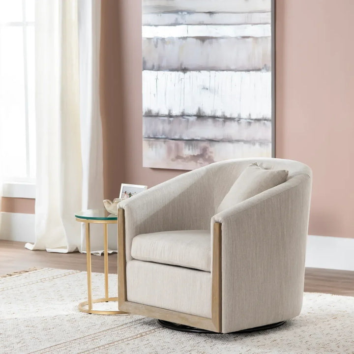 SwayLiving Bennett Swivel Accent Chair ACCENT + LOUNGE CHAIRS