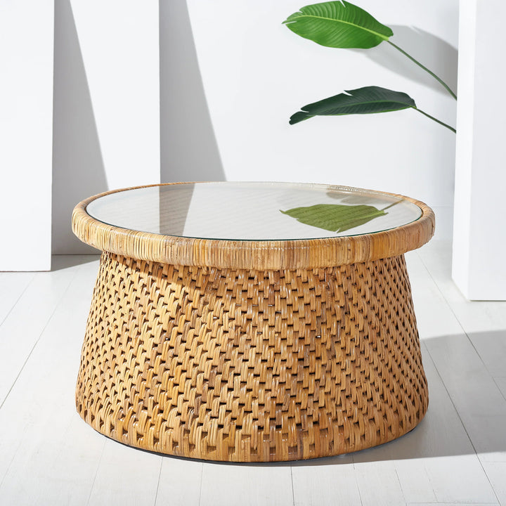 SwayLiving SwayLiving Lianne Rattan Round Coffee Table