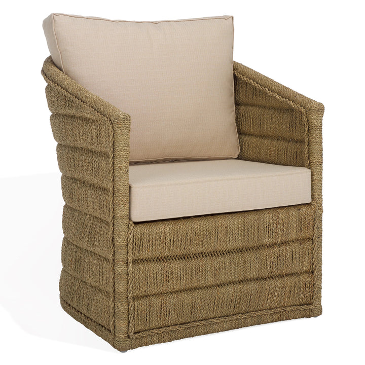 SwayLiving Aikan Woven Sea Grass Accent Chair ACCENT + LOUNGE CHAIRS
