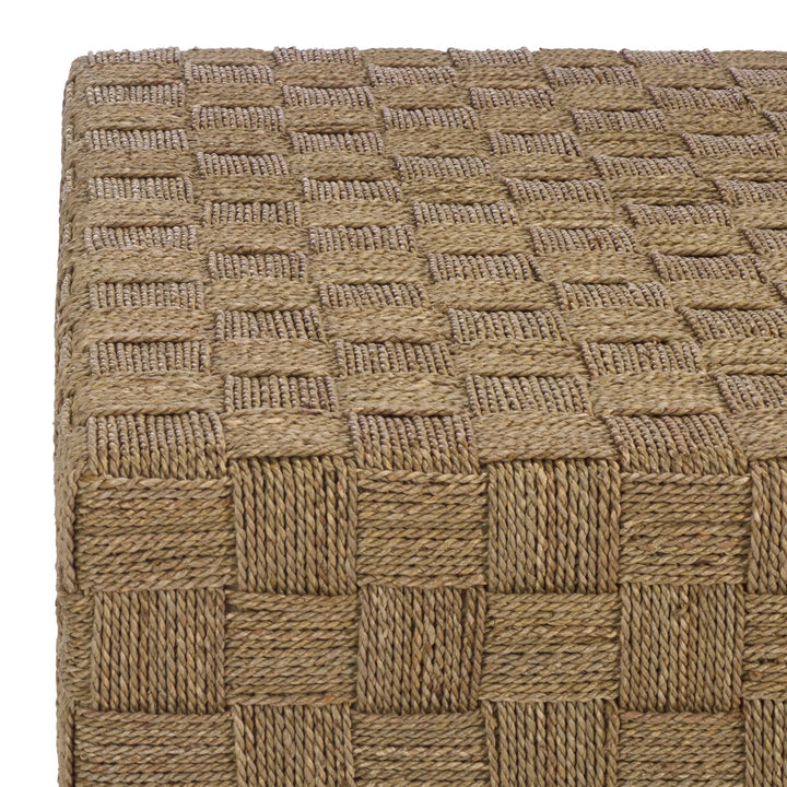 SwayLiving SwayLiving Norabelle Square Woven Seagrass Coffee Table