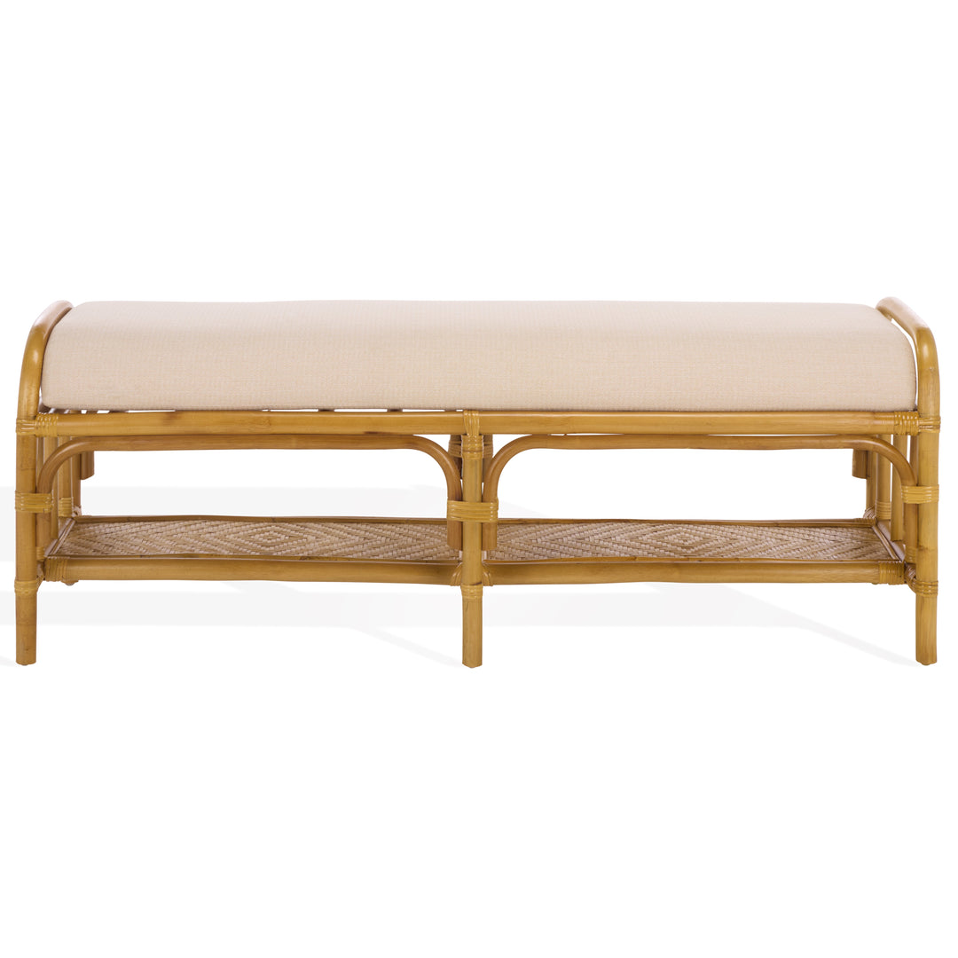 SwayLiving Flanders Rattan Pole Bench