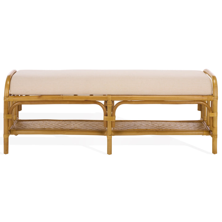 SwayLiving Flanders Rattan Pole Bench