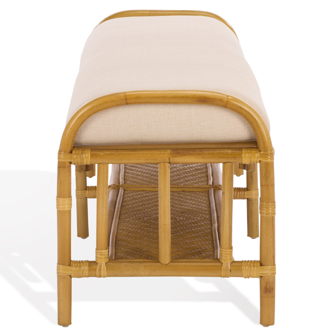 SwayLiving Flanders Rattan Pole Bench