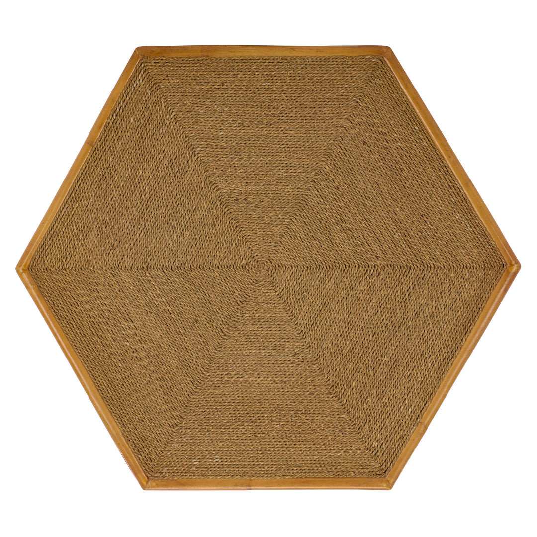 SwayLiving Frederica Rattan Coffee Table