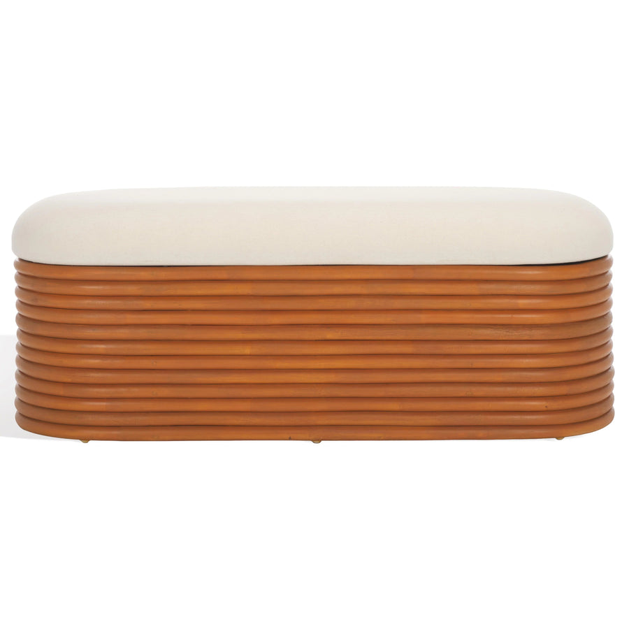 SwayLiving Bayard Rattan Storage Bench BENCHES