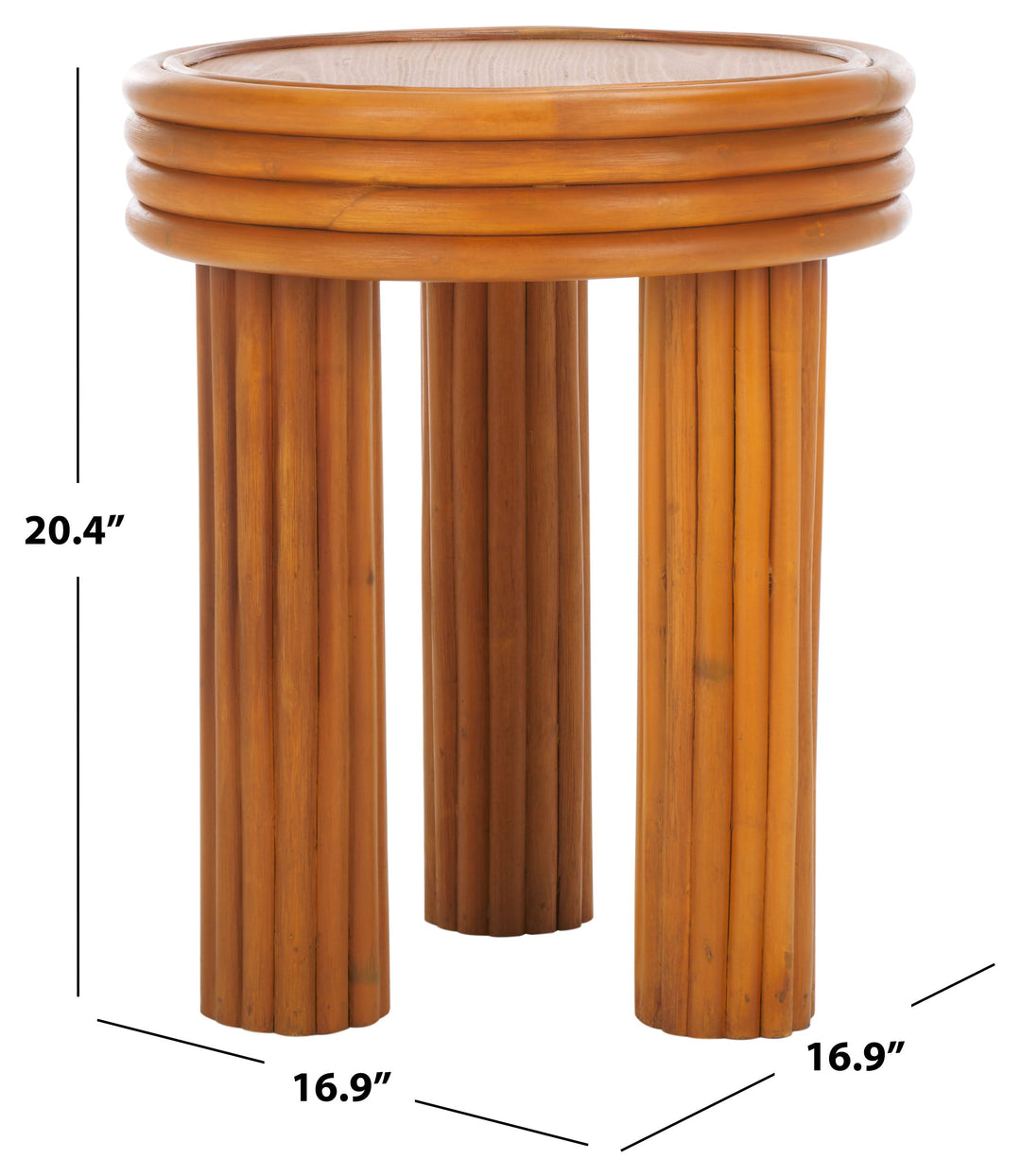 NATURAL / 16.9''W x 16.9''L x 20.4''H
