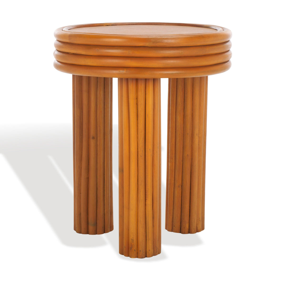 SwayLiving Bayard Rattan Round Accent Table ACCENT TABLES
