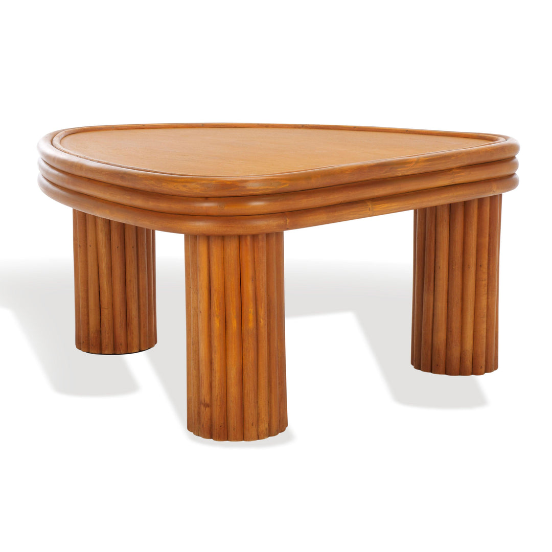 SwayLiving Bayard Rattan Triangle Coffee Table COFFEE TABLES