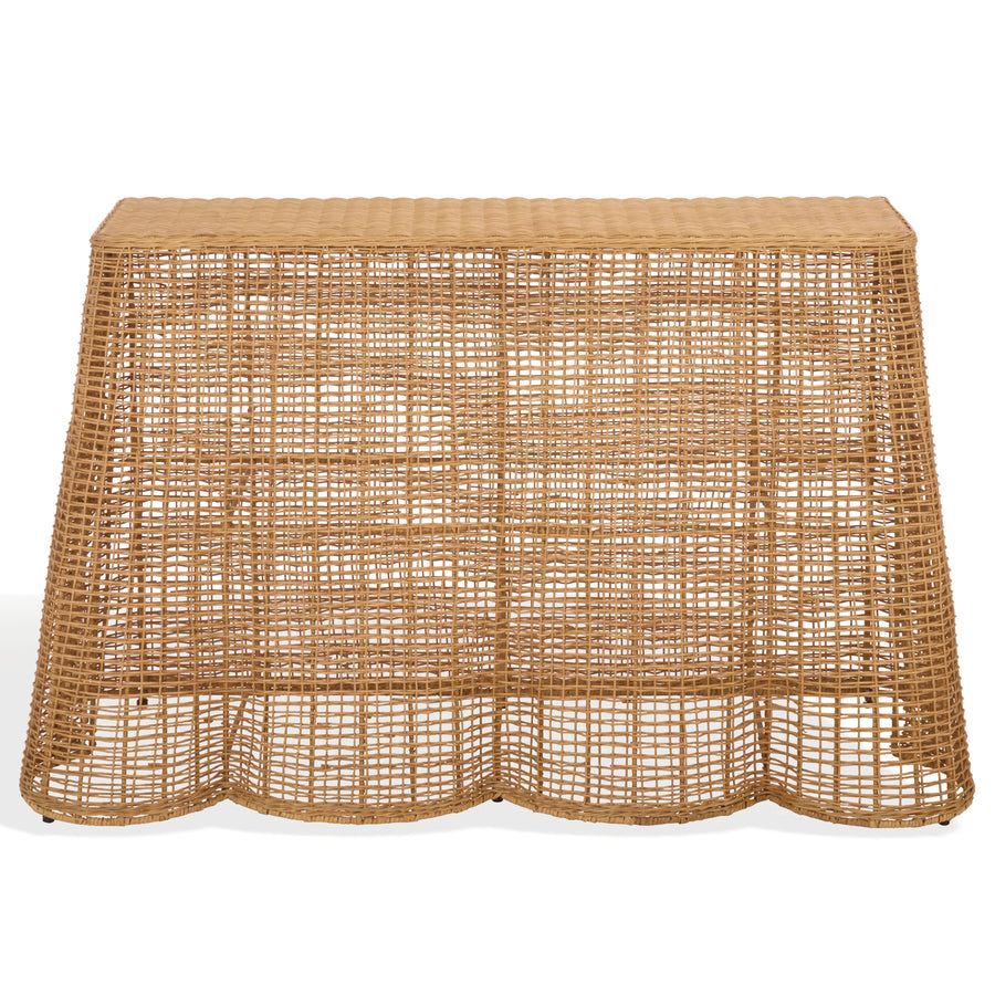 SwayLiving Jilliette Rattan Console Table